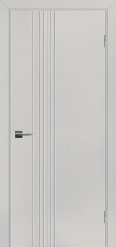 Межкомнатная дверь окрашенная Smalta-Rif 202 Цементо 