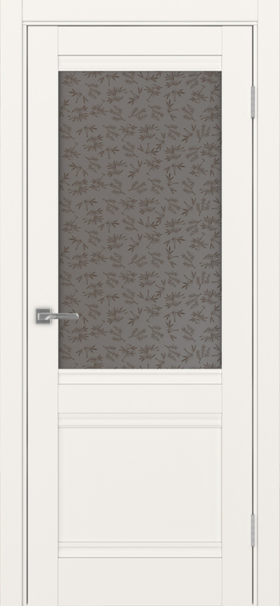 Межкомнатная дверь экошпон Турин-502U.21 бежевый/дали бр.