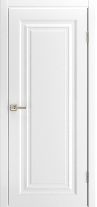Межкомнатная дверь окрашенная Largo-1 ПГ Белый