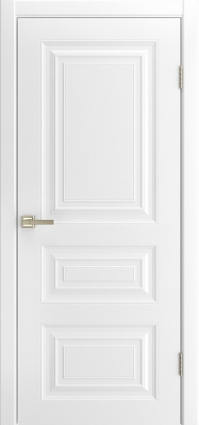 Межкомнатная дверь окрашенная Largo-3 ПГ Белый