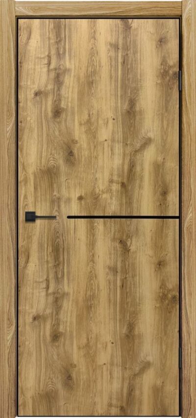 Межкомнатная дверь экошпон Секунда дуб болтон