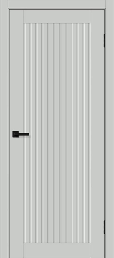 Межкомнатная дверь ПЭТ Браво-40 Grey Silk