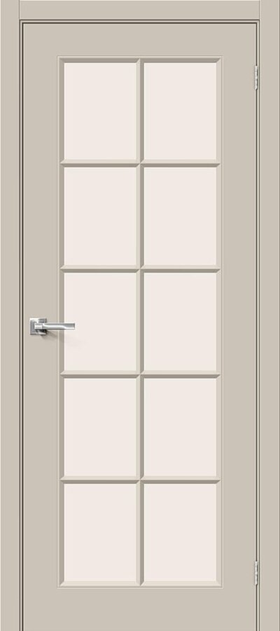 Межкомнатная дверь окрашенная Скинни-11.1 Creamy