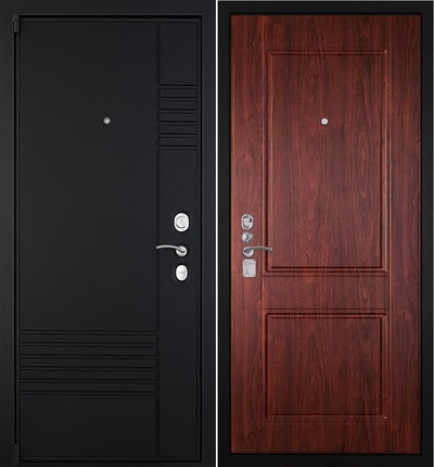 Входная дверь Гранит Т3 057 Мореная береза