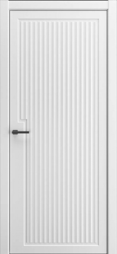 Межкомнатная дверь окрашенная Некст-05 ПГ белый