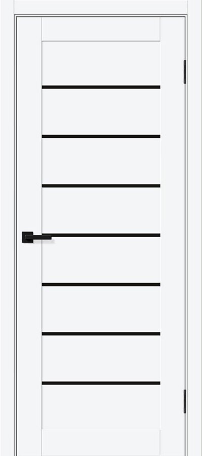 Межкомнатная дверь ПЭТ Браво-22 BS White Silk