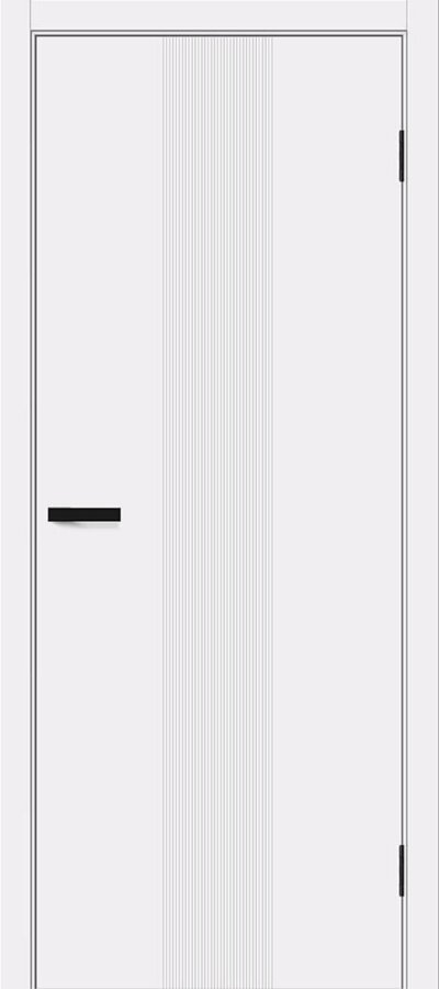 Межкомнатная дверь винил Граффити-21 White Pro