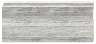Плинтус напольный МДФ П-22 Сан-ремо серый 2070*81*16мм