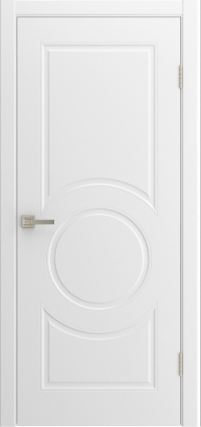 Межкомнатная дверь окрашенная Donna ПГ белая 