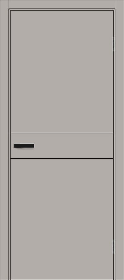Межкомнатная дверь ПЭТ Браво-0.24 П Grey Silk