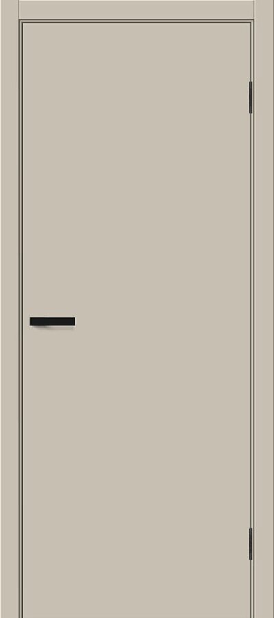 Межкомнатная дверь винил Браво-0 Cream Pro