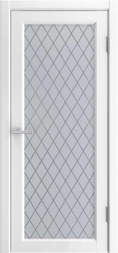 Межкомнатная дверь эмалитовая С-11 ПО белый