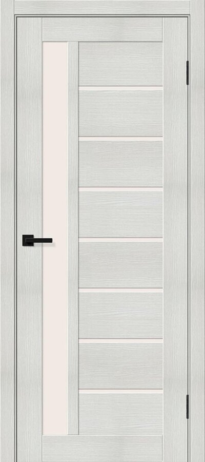 Межкомнатная дверь экошпон Браво-27.Л Bianco Melinga MF