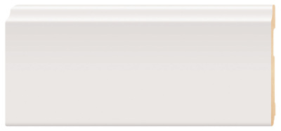 Плинтус напольный МДФ П-22 Белый 2070*81*16мм