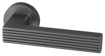 Дверная ручка  Line  Вороненый никель