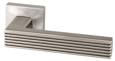 Дверная ручка  Line матовый никель