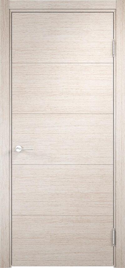 Межкомнатная дверь с эко шпоном Турин-01 дуб бежевый