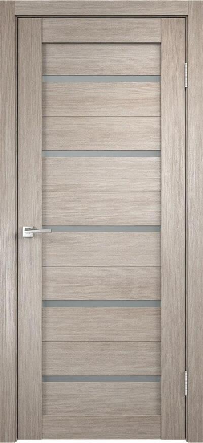 Межкомнатная дверь с эко шпоном Duplex Cappuccino
