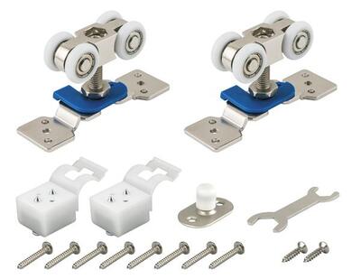 Комплект роликов для раздвижных дверей DIY Comfort 60/4 kit