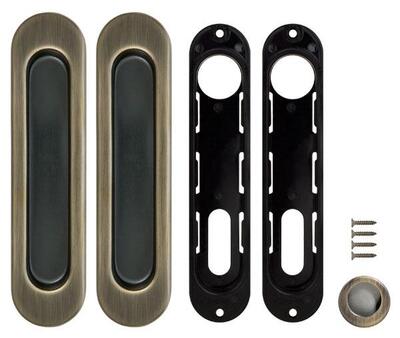 Ручка для раздвижных дверей SH010-AB-7 бронза