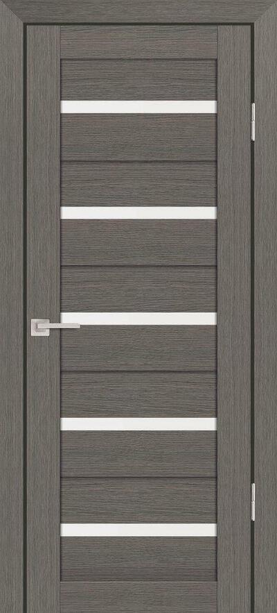 Межкомнатная дверь с эко шпона PS-07 Грей мелинга