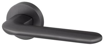 Дверная ручка Excalibup  Вороненый никель