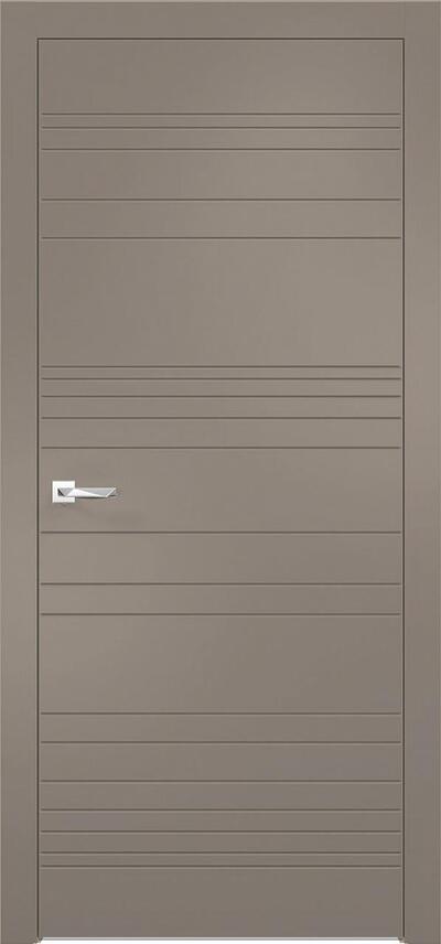 Межкомнатная дверь эмалитовая Севилья-20 софт мокко