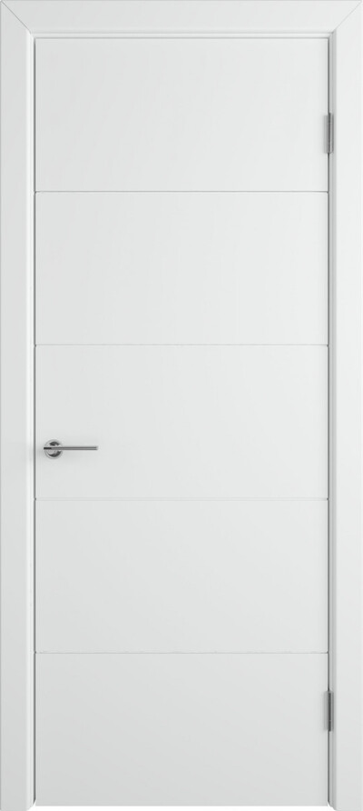 Межкомнатная дверь окрашенная Trivia ПГ Polar