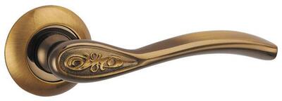 Дверная ручка Rumba кофе глянец