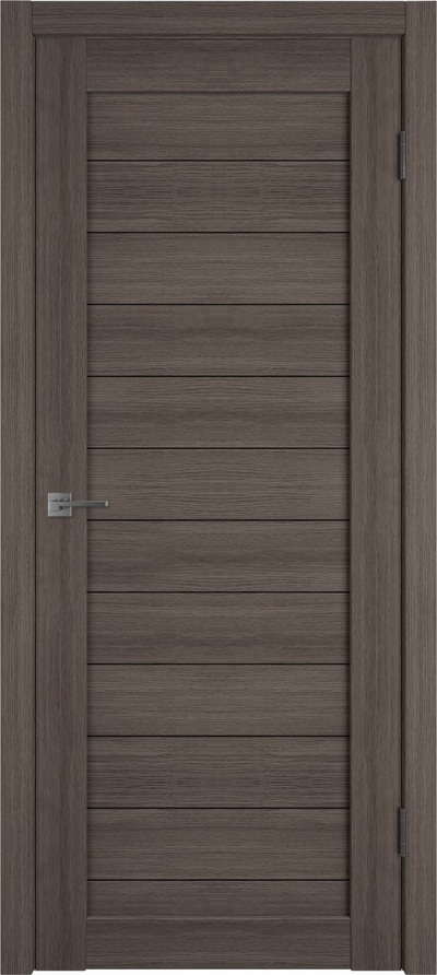 Межкомнатная дверь эко шпон Atum 6 Grey