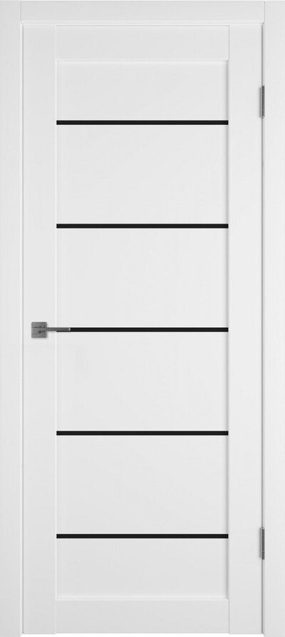 Межкомнатная дверь с эко шпоном ПГ Emalex 27 | Emalex Ice BM