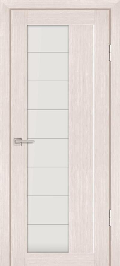 Межкомнатная дверь с эко шпона PS-41 Эшвайт мелинга