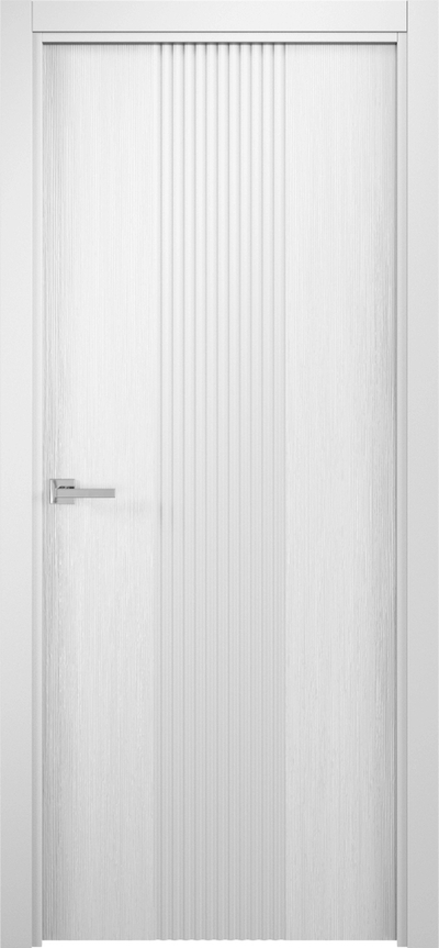 Дверь с ПВХ-пленкой Рейн ПГ белый