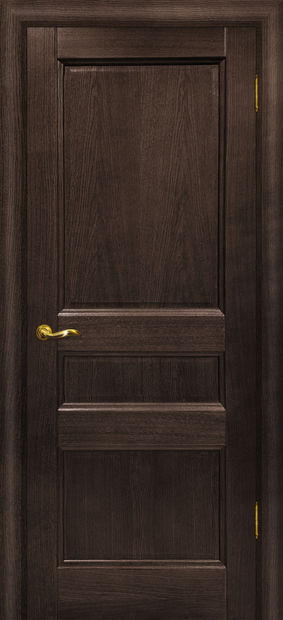   Межкомнатная дверь шпонированная Вайт-02 ПГ Дуб патинированный