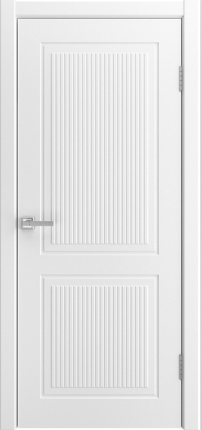 Межкомнатная дверь окрашенная Afina-2 Белый