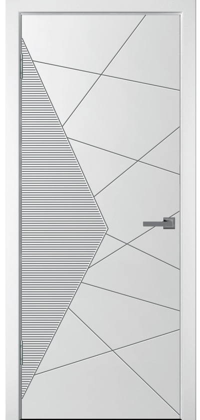 Межкомнатная дверь окрашенная Синди-2 белая