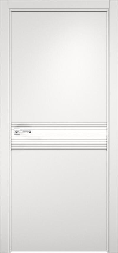 Межкомнатная дверь эмалитовая Севилья-17 софт айс