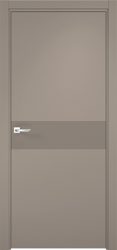 Межкомнатная дверь эмалитовая Севилья-17 софт мокко