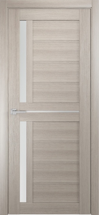 Дверь с ПВХ-пленкой Квадро 11 капучино