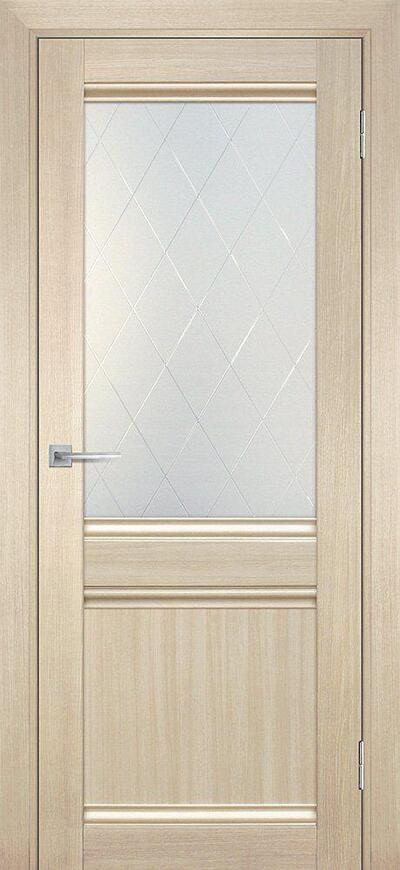 Межкомнатная дверь с эко шпоном Техно-702 Капучино