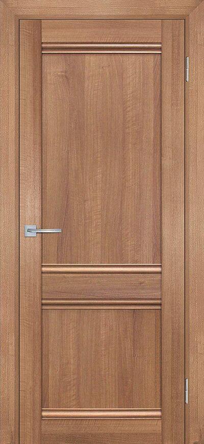   Межкомнатная дверь с эко шпоном Техно-701 Миндаль
