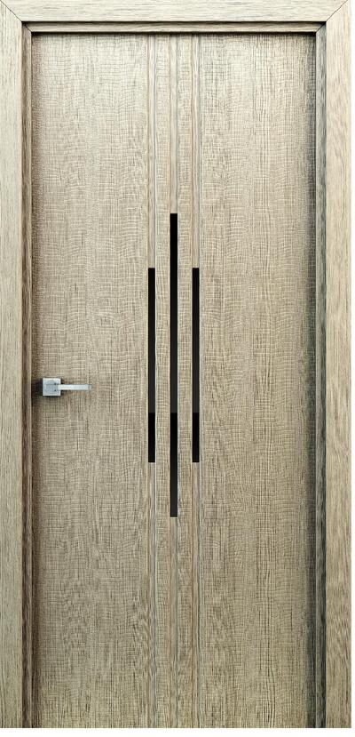 Дверь с ПВХ-пленкой Сафари ПО каппучино