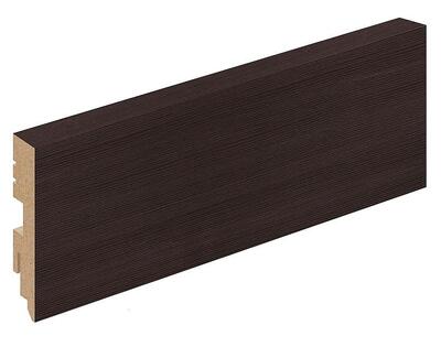 Плинтус напольный  МДФ Тип-0 Wenge Melinga 2050*70*16