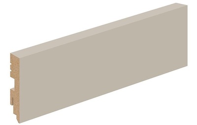 Плинтус напольный  МДФ Тип-0 Cream Silk 2400*70*16