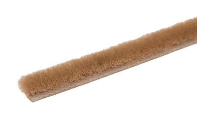 Уплотнитель щеточный 4Р Светло-бежевый