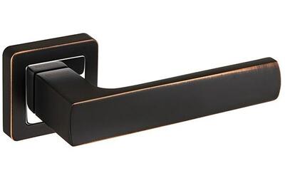 Дверная ручка XTRA XM темная медь/хром