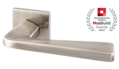 Дверная ручка Torso матовый никель