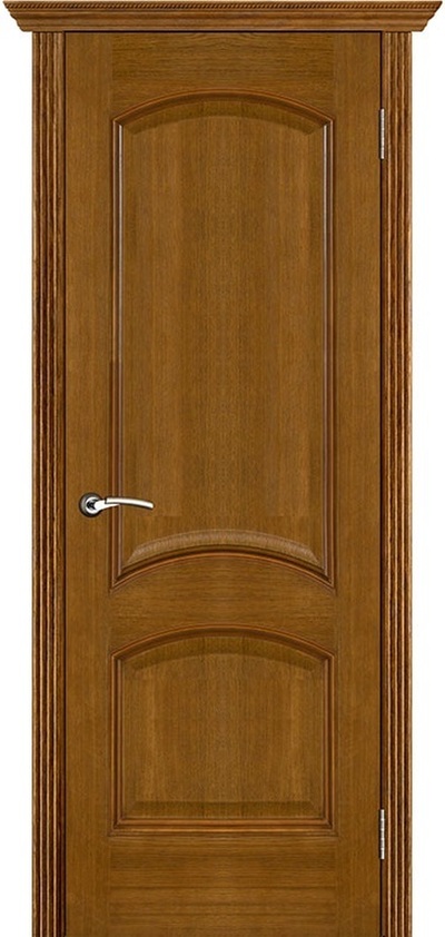 Межкомнатная дверь шпонированная Терра ПГ античный дуб