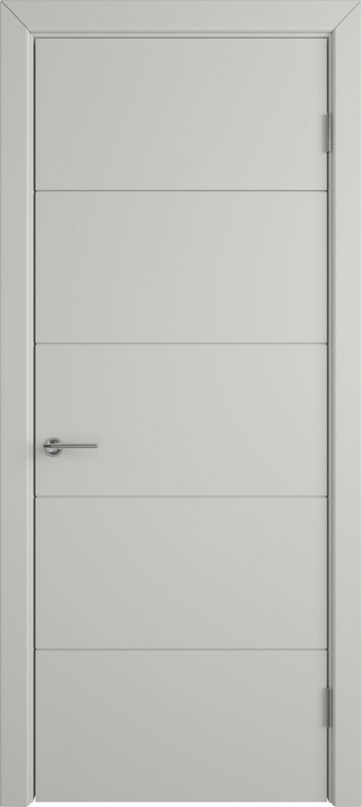 Межкомнатная дверь окрашенная Trivia ПГ Cotton