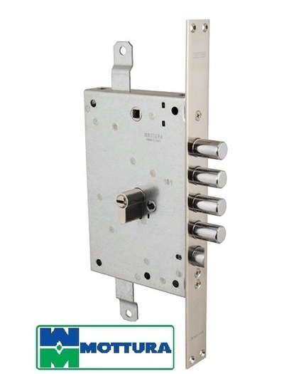 Корпус врезного Mottura (Моттура) замка с защёлкой 85.971-D RT